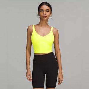 ⭐️Brand new with tags Lululemon electric lemon align tank size 4 ⭐️